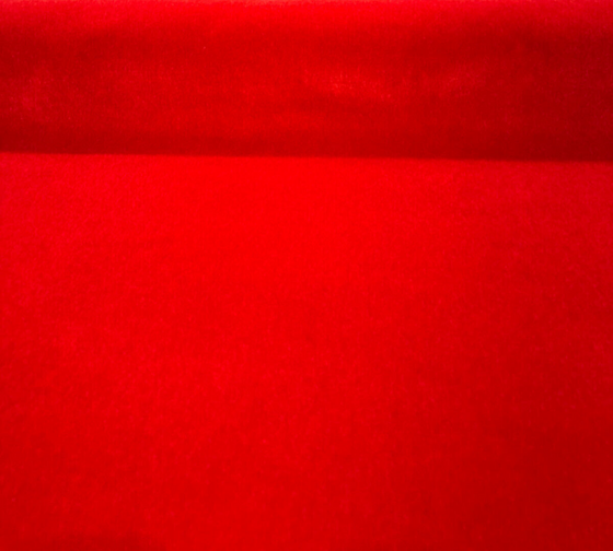 Mohair Kyoto Imperial Red Solid Upholstery fabric By The Yard