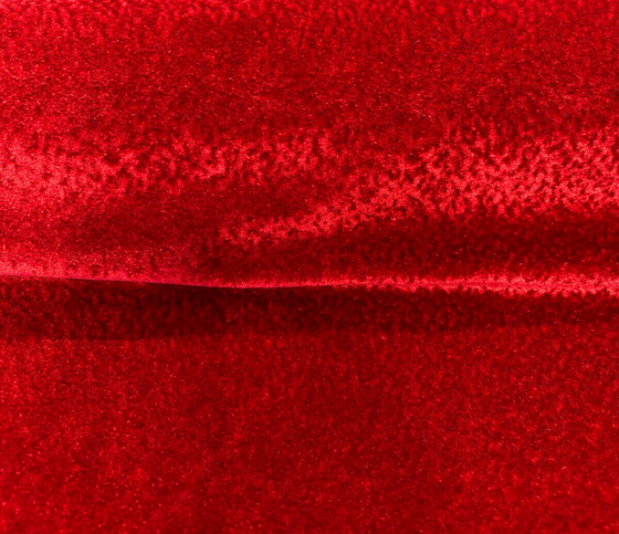 Castello Red Mohair German Upholstery fabric By The Yard