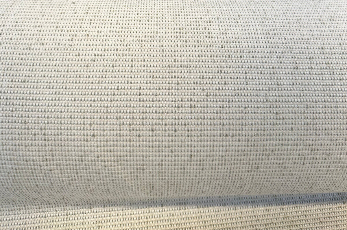 Sunbrella Vintage Slub Green Beige Outdoor Upholstery Fabric By