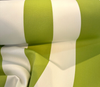 Cabana Stripe Lime Green High UV Polyester Outdoor Upholstery Fabric