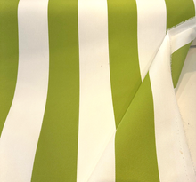  Cabana Stripe Lime Green High UV Polyester Outdoor Upholstery Fabric