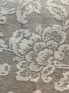 Gianna Parchment Floral Pumice Chenille Upholstery Covington Fabric