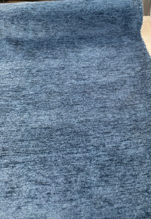  Soft Chenille Surf Blue Cuddle Backed Upholstery Fabric By The Yard