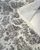 Waverly Toile Noir Black Charmed Rustic Life Fabric 