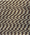 Brown with Cream Beige Mini Trim Rope with Gimp Drapery Upholstery By The Yard