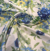 P Kaufmann Artist's View Luna Blue Floral Upholstery Drapery Fabric 