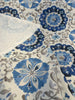 P Kaufmann Soumak Suzani Blue Lapis Upholstery Drapery Fabric