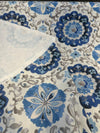 P Kaufmann Soumak Suzani Blue Lapis Upholstery Drapery Fabric