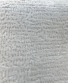  Guru White Soft Chenille Plushy Upholstery Fabric 