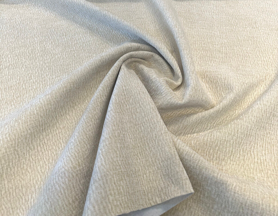 Serenity Beach Beige Textured Soft Chenille Upholstery Fabric