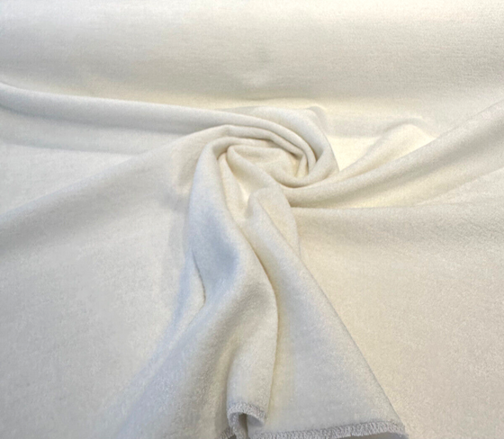 Sunbrella Chenille Lionheart Fur Ivory Outdoor Upholstery Fabric 