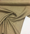 P/K Alena Plaid Beachnut Linen Style Drapery Upholstery Fabric By the yard