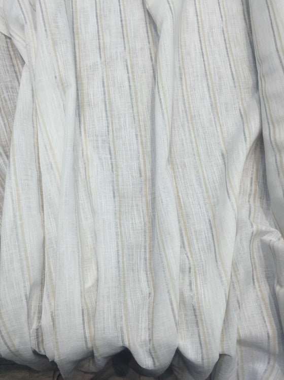 Salt and Birch Specialty Fabric - P Kaufmann Salt White Gold Byline El –  Affordable Home Fabrics
