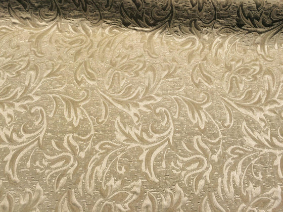 Antique Gold matelasse Jacquard Fabric By the yard Drapery Upholstery