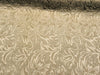 Antique Gold matelasse Jacquard Fabric By the yard Drapery Upholstery
