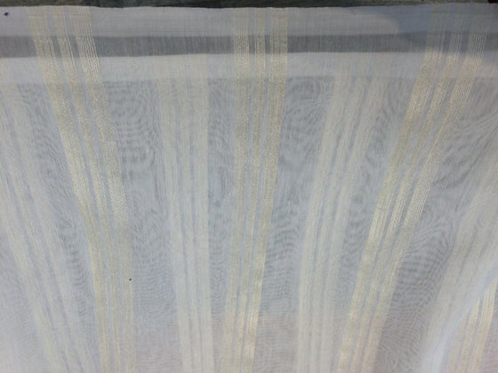 P Kaufmann GONDOLA STRIPE Sheer fabric 118'' wide By the yard