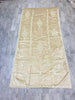 Italian Embroidered Versaille ready made drape Velvet lined - Off White Curtain